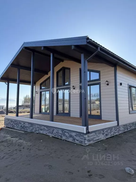 Дом в Ленинградская область, Выборгский район, Полянское с/пос, пос. ... - Фото 1