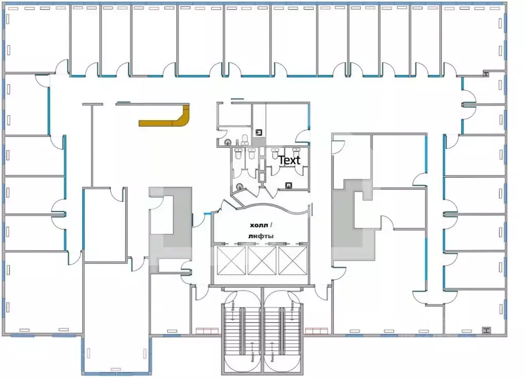 Офис в Москва 1-я Брестская ул., 29 (794 м) - Фото 2
