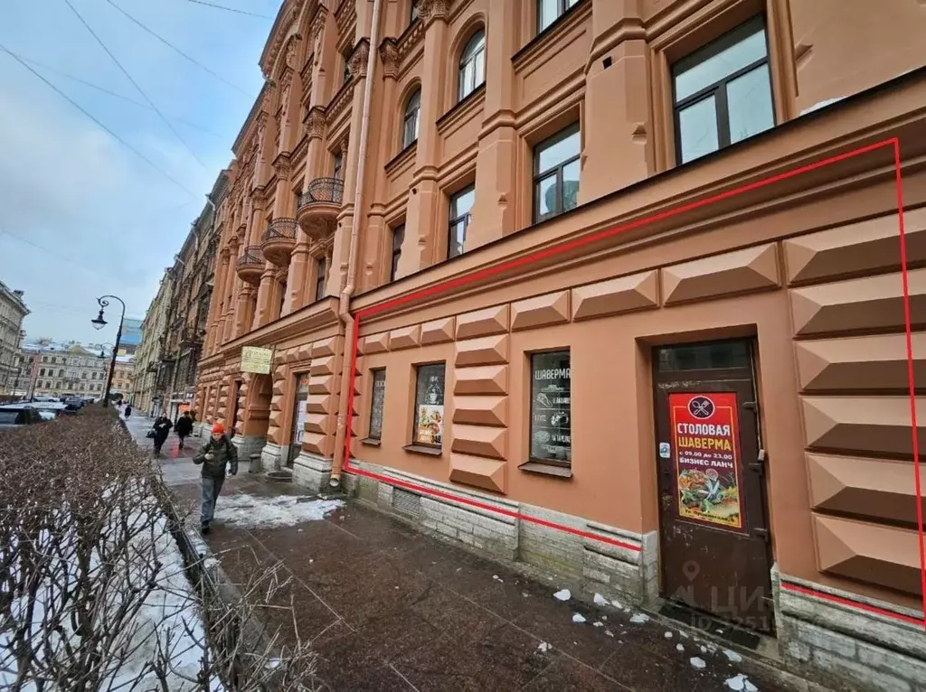 Помещение свободного назначения в Санкт-Петербург Пушкинская ул., 6 ... - Фото 2