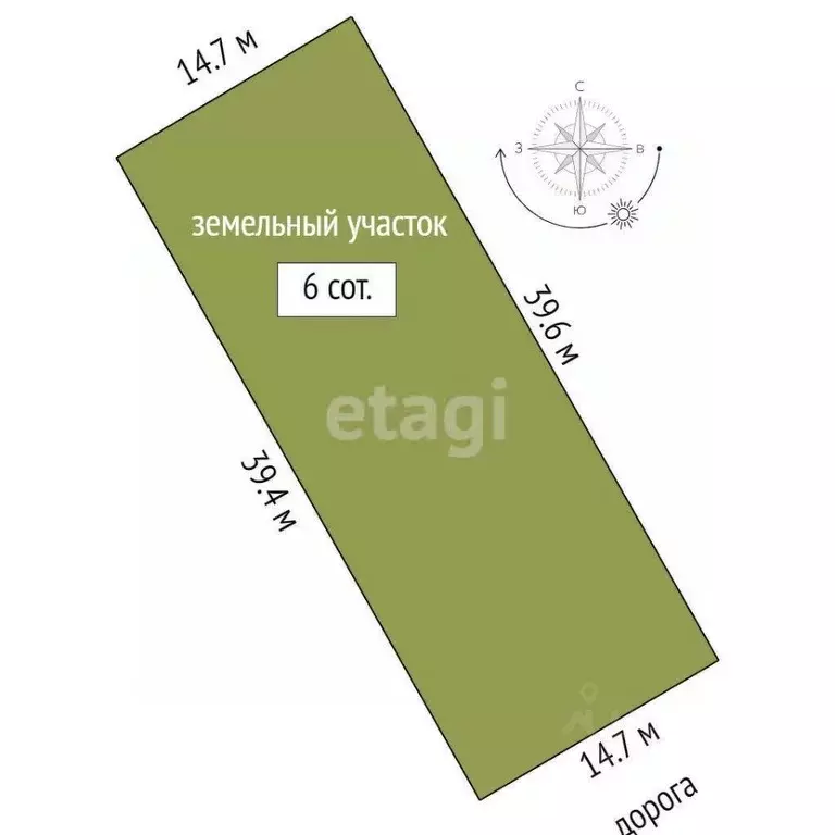 Участок в Ростовская область, Мясниковский район, Краснокрымское ... - Фото 2