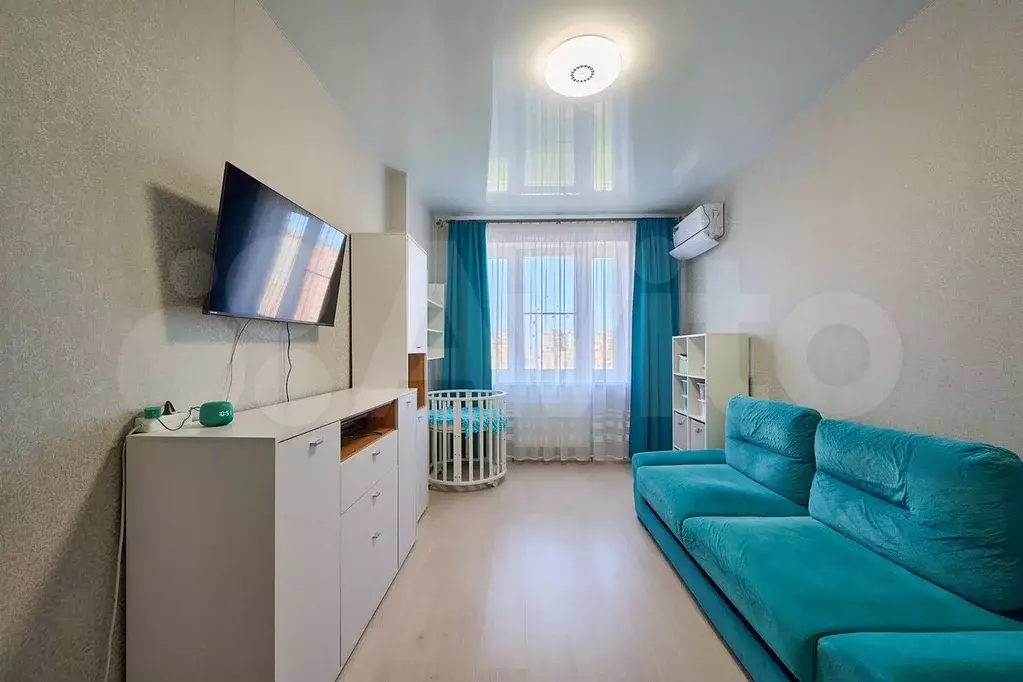 1-к. квартира, 33,6 м, 19/24 эт. - Фото 1