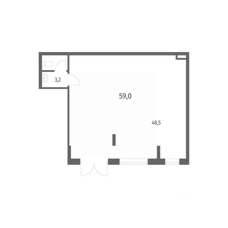 Помещение свободного назначения в Калининградская область, Гурьевск ... - Фото 2