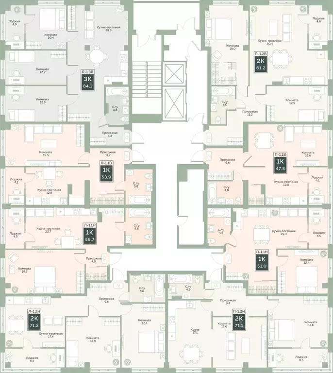 Свободной планировки кв. Курганская область, Курган Заозерный ... - Фото 2