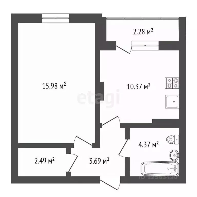 Дом в Воронежская область, с. Новая Усмань ул. Кулибина, 6 (90 м) - Фото 1