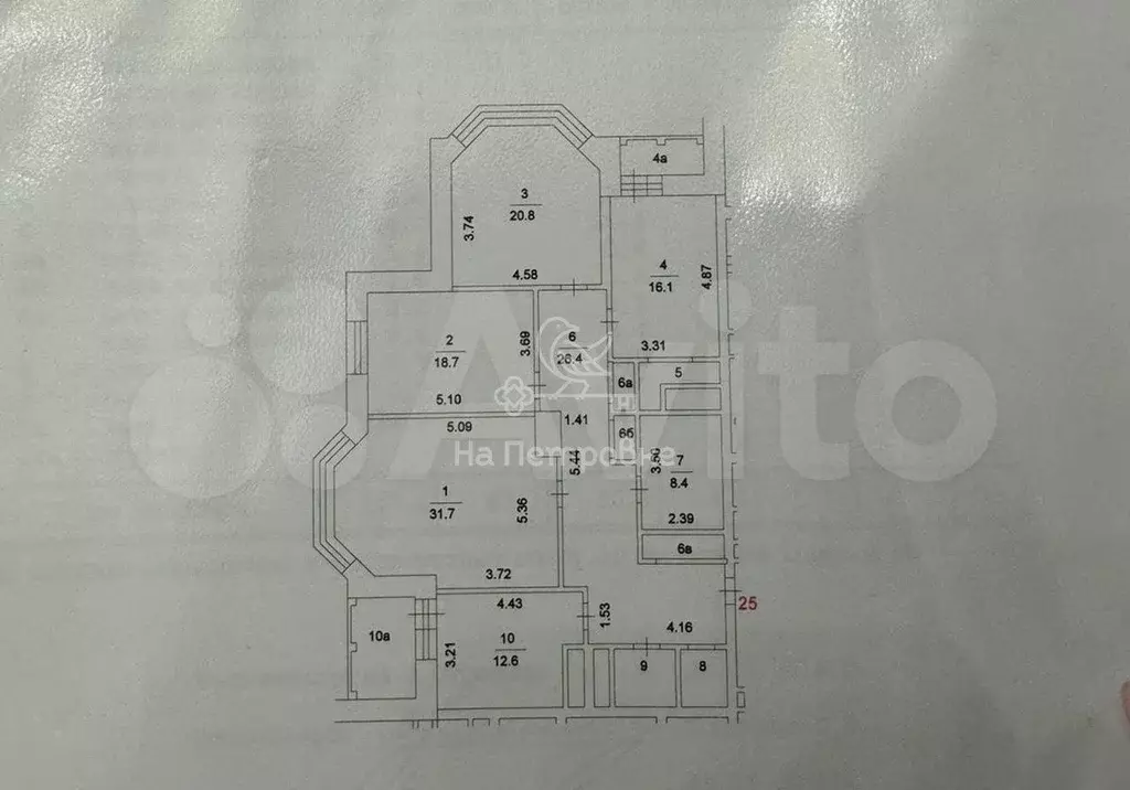 4-к. квартира, 147,6 м, 8/30 эт. - Фото 1