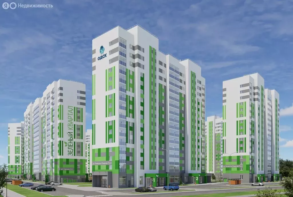 2-комнатная квартира: деревня Жилина, улица Генерала Лаврова, 7 (62 м) - Фото 1