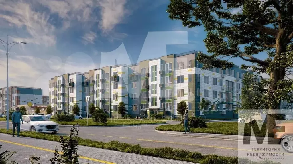 3-к. квартира, 64,4 м, 2/4 эт. - Фото 0