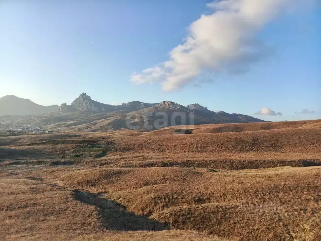 Участок в Крым, Феодосия муниципальный округ, Коктебель пгт ул. ... - Фото 1