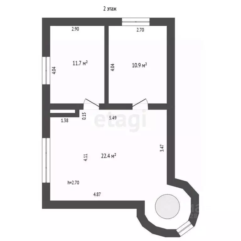 Дом в Орловская область, Орел ул. Белинского, 19 (93 м) - Фото 1