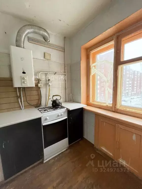 1-к кв. Чувашия, Чебоксары ул. Фридриха Энгельса, 5 (32.6 м) - Фото 1