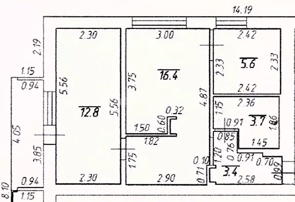 2-к кв. Севастополь просп. Юрия Гагарина, 6 (46.3 м) - Фото 2