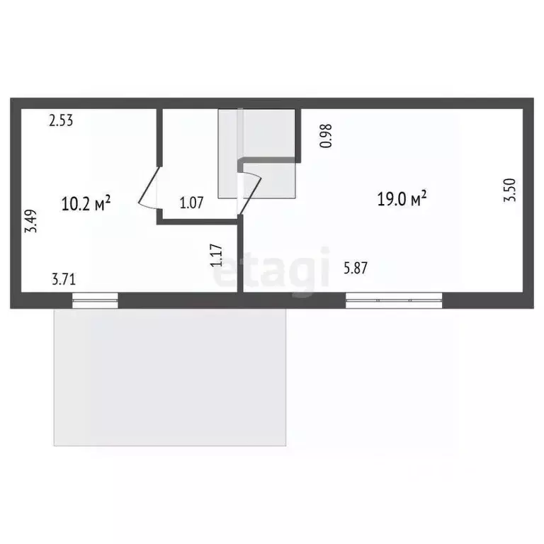 Таунхаус в Ленинградская область, Гатчинский муниципальный округ, пос. ... - Фото 1