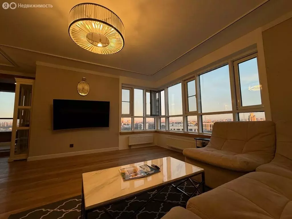 3-комнатная квартира: Санкт-Петербург, Ушаковская набережная, 1к4 (124 ... - Фото 1