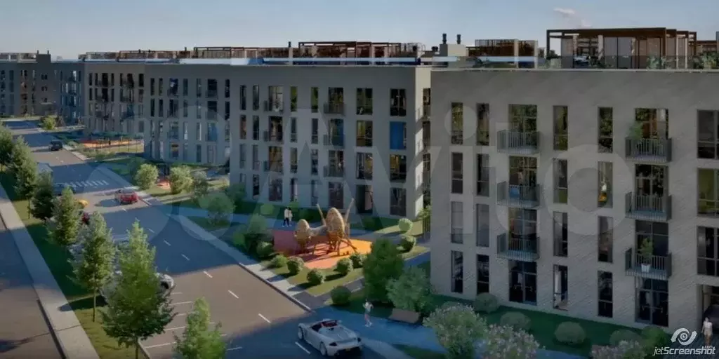1-к. квартира, 37,8 м, 3/4 эт. - Фото 0