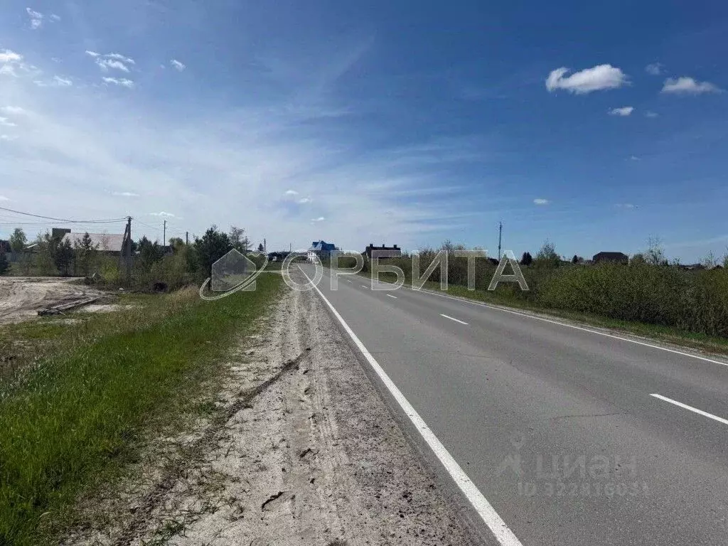 Участок в Тюменская область, Тюменский муниципальный округ, с. Борки  ... - Фото 1