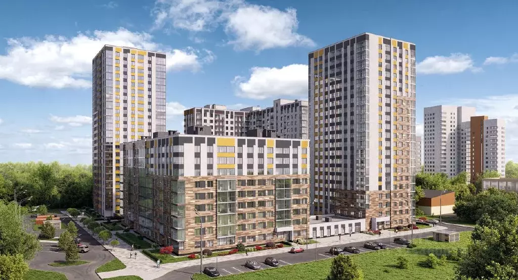 1-к кв. Свердловская область, Екатеринбург ул. Крауля, 170А (42.0 м) - Фото 1