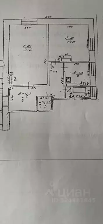 2-к кв. Калининградская область, Черняховск ул. Победы, 47 (53.9 м) - Фото 2
