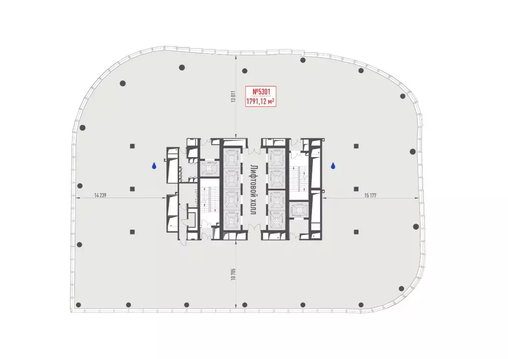 Офис в Москва Шелепихинский туп., 17/1 (1791 м) - Фото 2