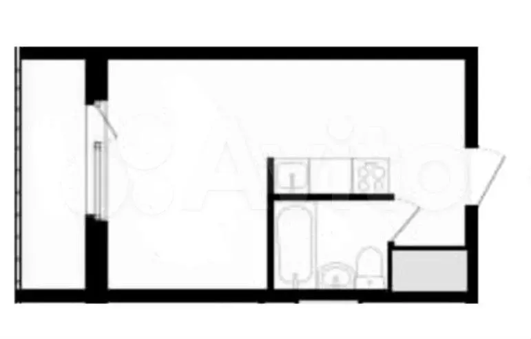Квартира-студия, 27 м, 14/16 эт. - Фото 0