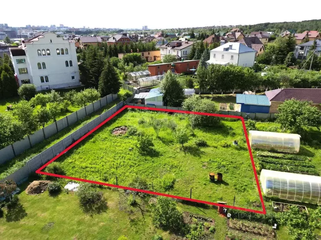 Участок в Татарстан, Казань ул. Ясеневая, 5 (6.4 сот.) - Фото 0