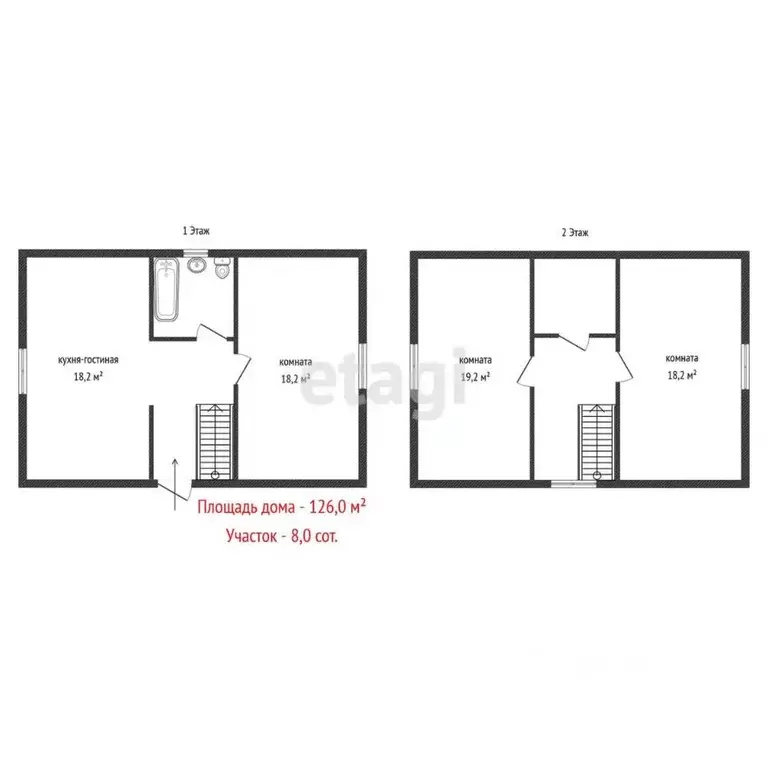 Дом в Свердловская область, Заречный  (126 м) - Фото 2