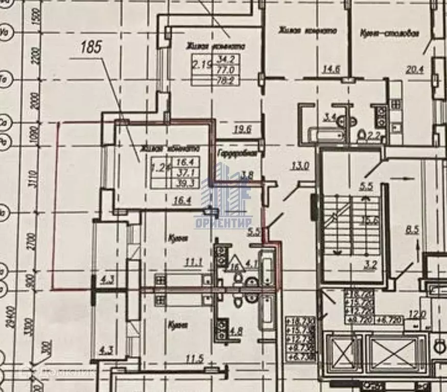 Продаётся 1-к квартира, 39.3 м - Фото 1