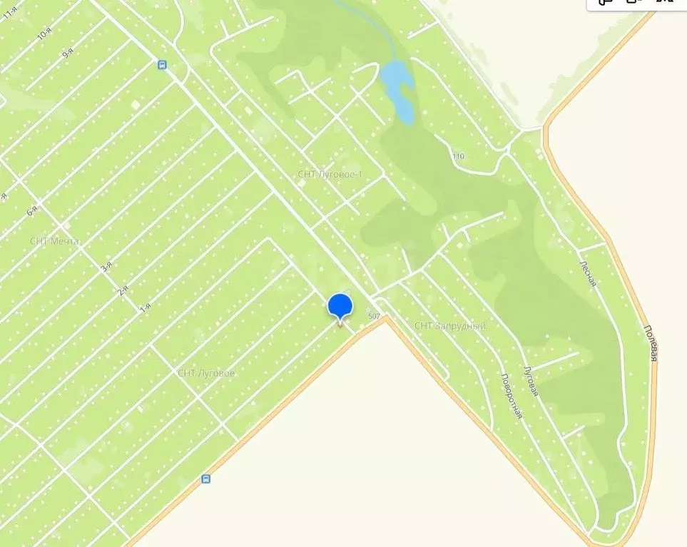 Участок в Новосибирская область, Бердск Луговое СНТ,  (5.33 сот.) - Фото 1