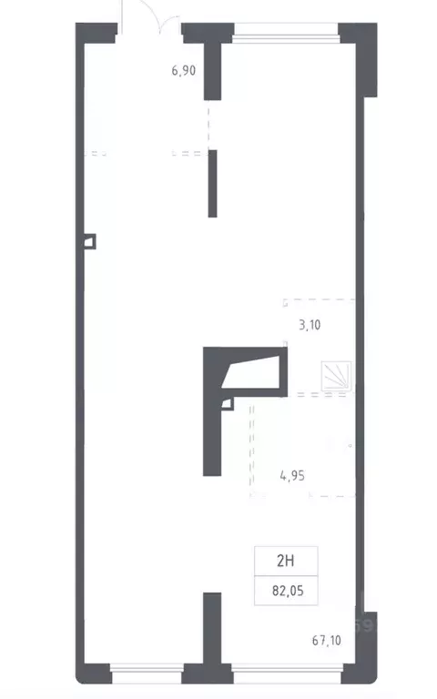 Помещение свободного назначения в Ленинградская область, Мурино ... - Фото 2