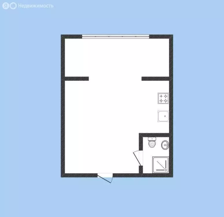 Квартира-студия: Сочи, микрорайон Бытха, Лесная улица, 3 (48.6 м) - Фото 0