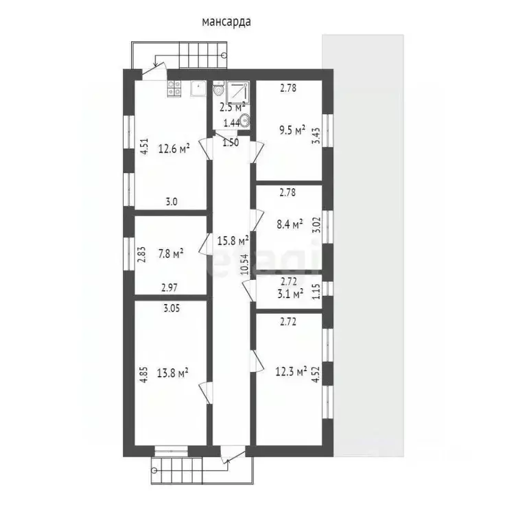 Дом в Краснодарский край, Геленджик Черемушки мкр,  (129 м) - Фото 2