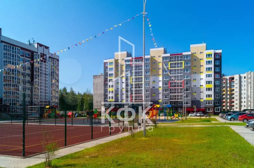 1-к. квартира, 37 м, 7/9 эт. - Фото 1