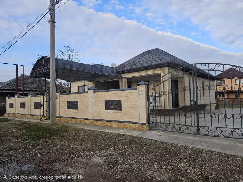 Дом в Адыгея, Майкоп городской округ, Гавердовский хут. ул. Весенняя ... - Фото 1