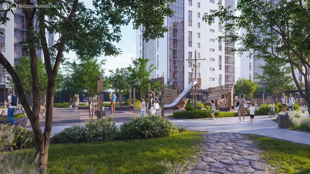 3-комнатная квартира: Красноярск, улица Спандаряна, 1 (83 м) - Фото 1