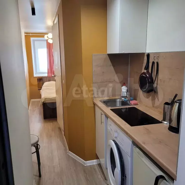 Апартаменты-студия, 10 м, 1/4 эт. - Фото 1