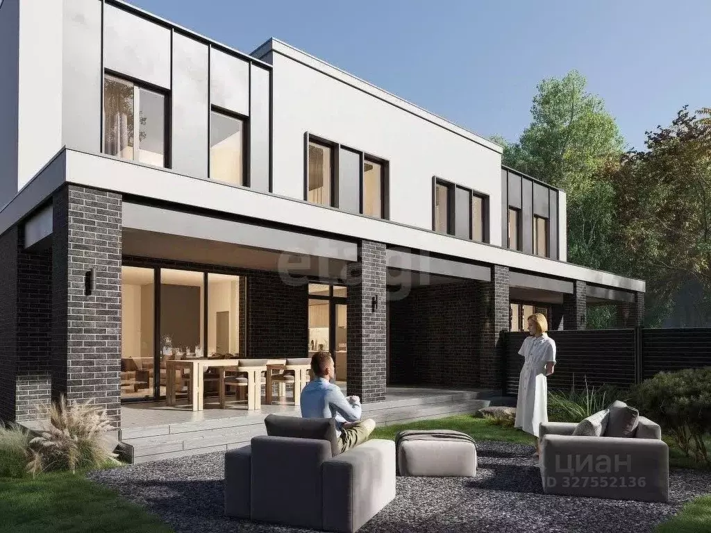 Таунхаус в Тюменская область, Тюменский муниципальный округ, д. ... - Фото 1