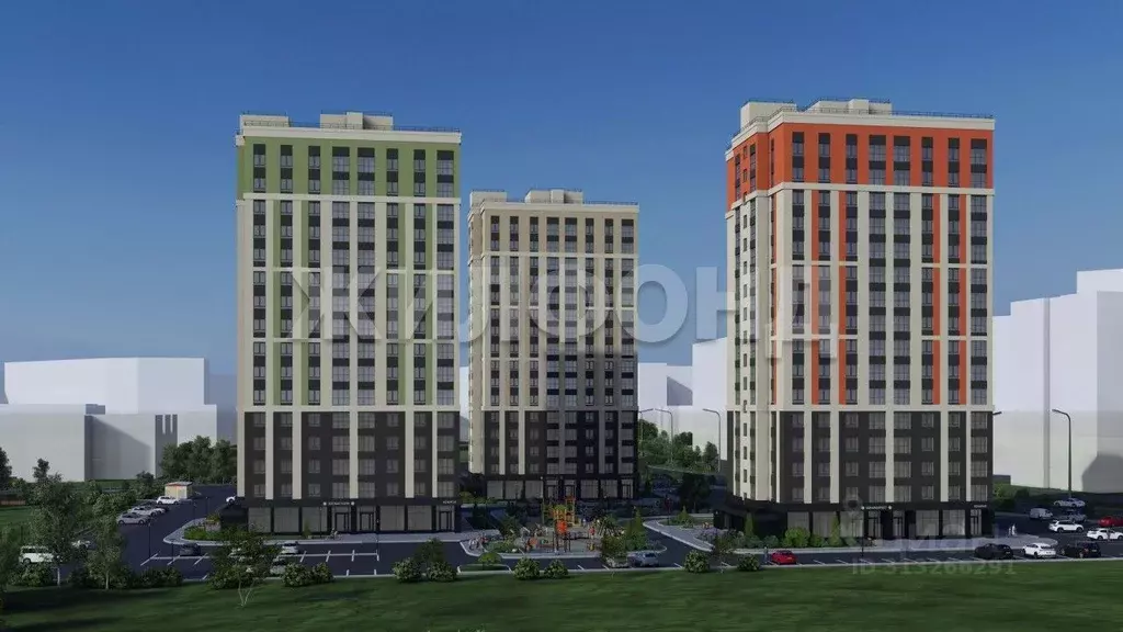 1-к кв. Брянская область, Брянск Школьный жилой комплекс (45.55 м) - Фото 2