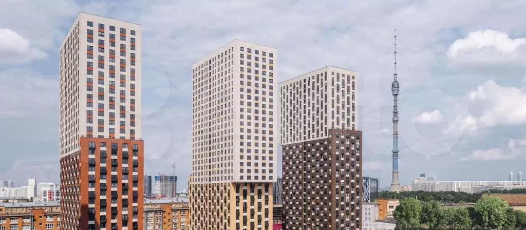 Квартира-студия, 19,8 м, 32/33 эт. - Фото 1