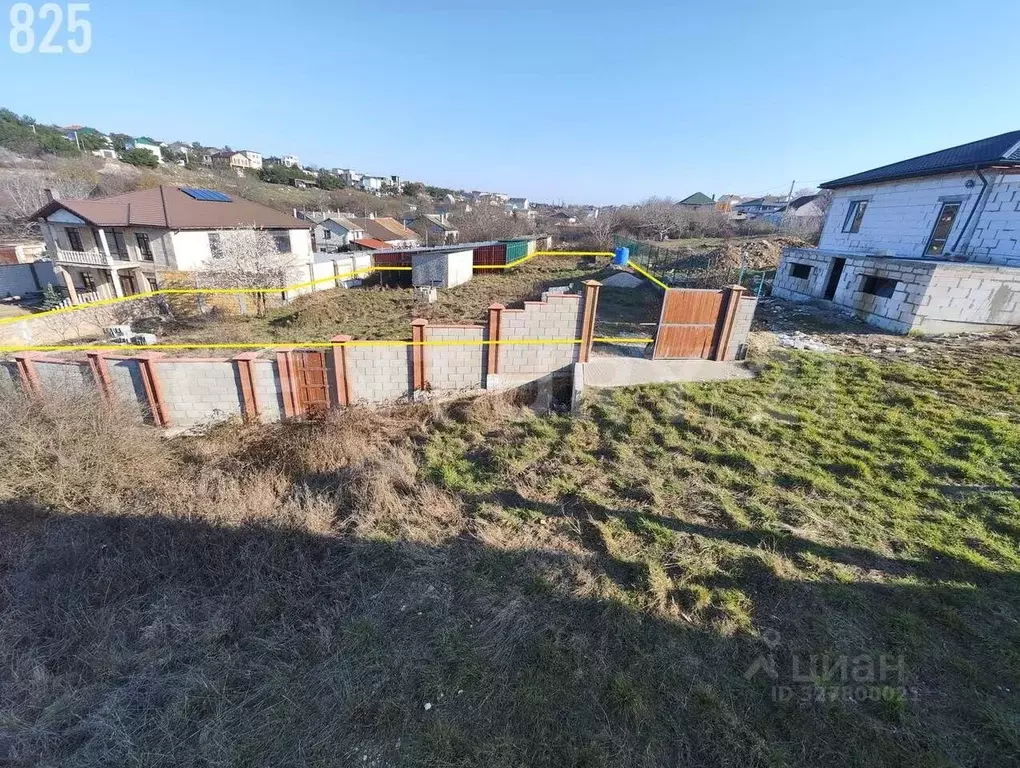 Участок в Севастополь ш. Монастырское, 88В (9.4 сот.) - Фото 2