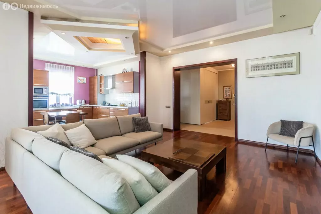 3-комнатная квартира: Калининград, улица Сержанта Колоскова, 6Ак3 (140 ... - Фото 2