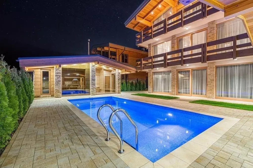 Дом в Краснодарский край, Сочи Красная Поляна пгт, 2-й Садовый мкр, ... - Фото 1