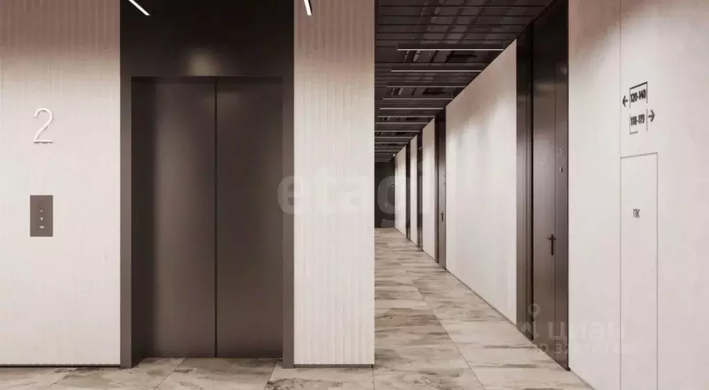 Студия Москва Левел Южнопортовая жилой комплекс, 3 (23.1 м) - Фото 2