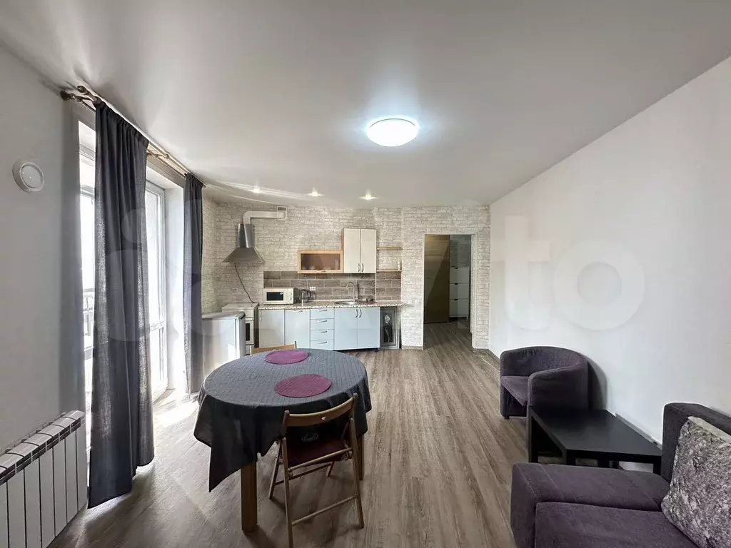 Квартира-студия, 33 м, 6/25 эт. - Фото 0