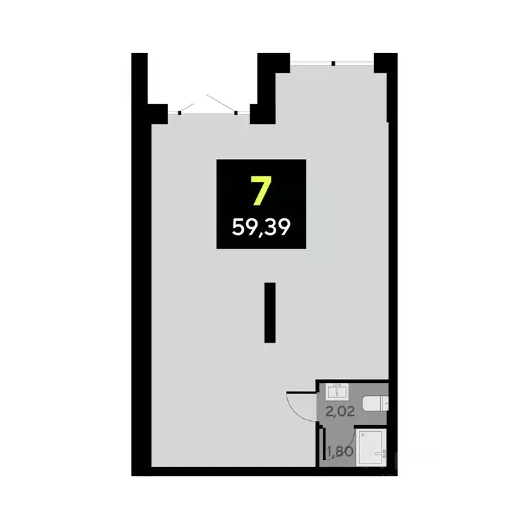 Офис в Тюменская область, Тюмень ул. Андрея Приказнова, 7 (59 м) - Фото 0