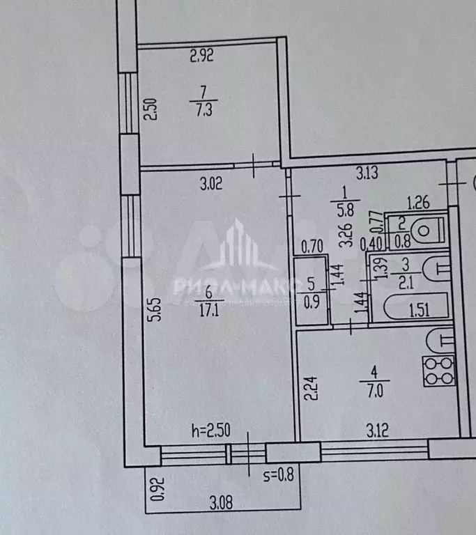 2-к. квартира, 41 м, 2/5 эт. - Фото 0