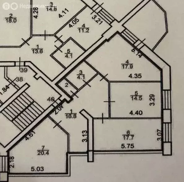 3-комнатная квартира: Великий Новгород, Псковский район, Луговая ... - Фото 2