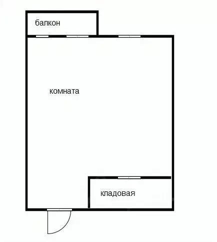 Комната Приморский край, Уссурийск пер. Крупской, 3 (16.9 м) - Фото 2