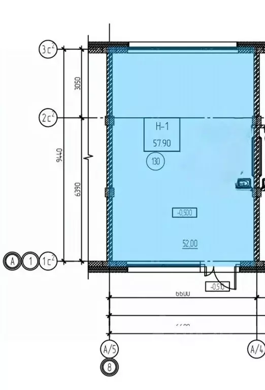 Торговая площадь в Санкт-Петербург Благодатная ул., 50 (58 м) - Фото 2