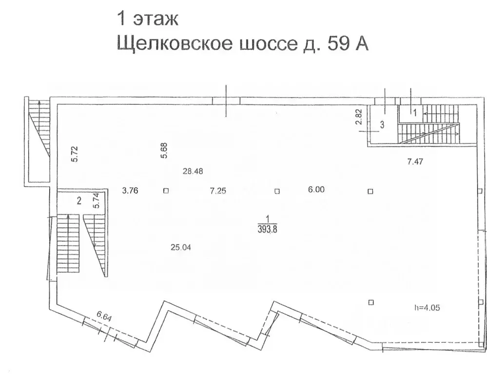 Помещение свободного назначения в Москва Щелковское ш., 59А (360 м) - Фото 1