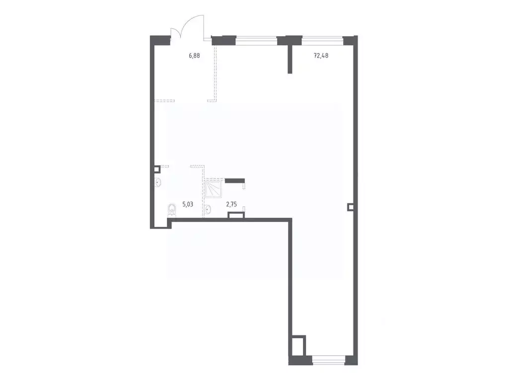 Помещение свободного назначения в Московская область, Домодедово ... - Фото 1