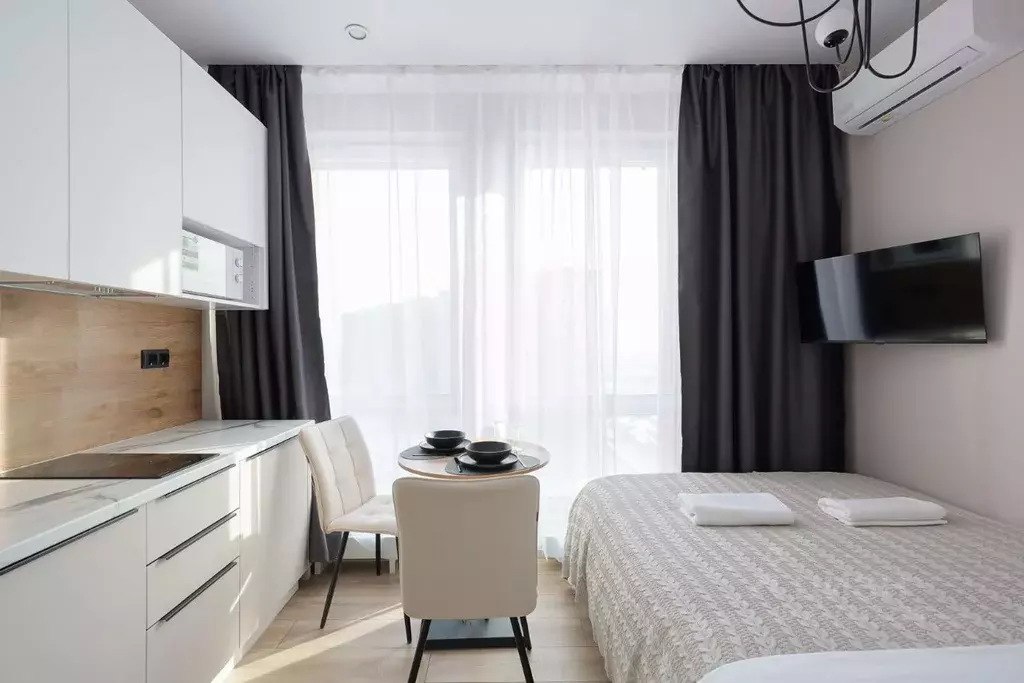 Студия Москва Новоостаповская ул., 20 (13.0 м) - Фото 1